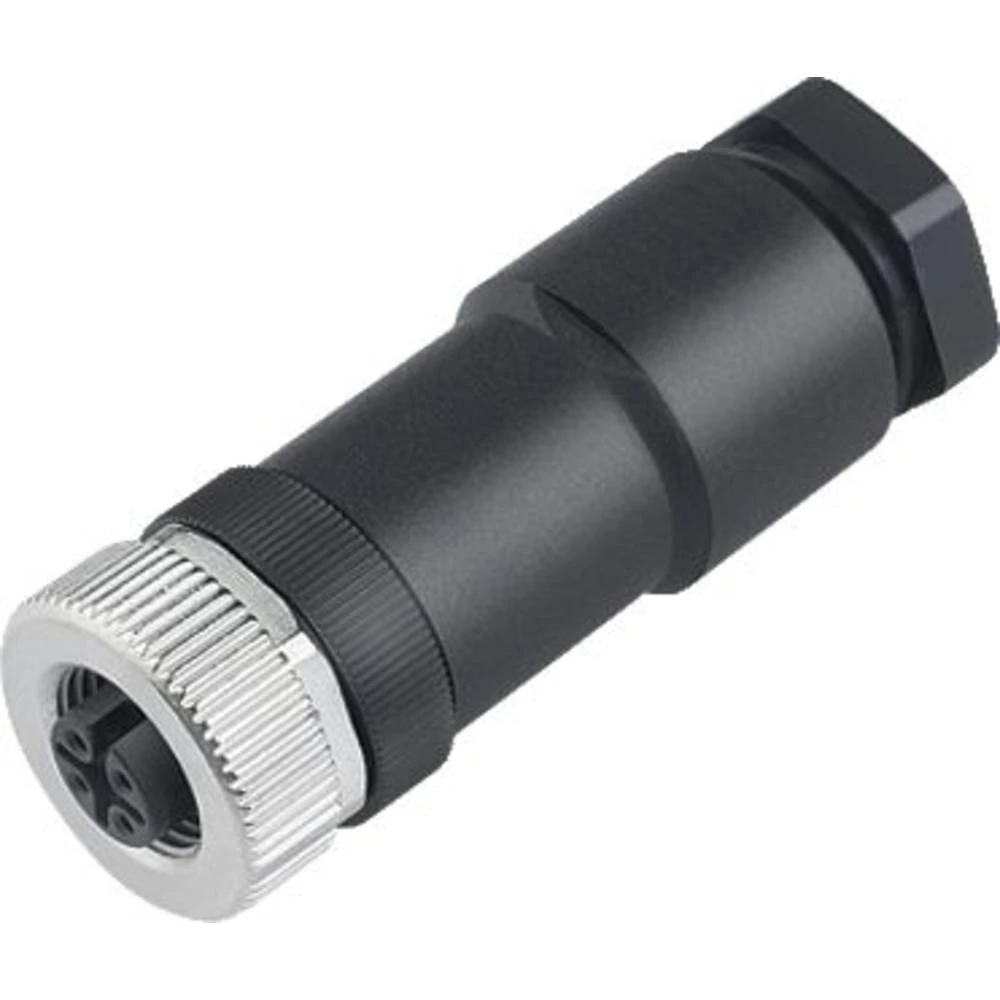 binder 99 0430 186 04-20 utični konektor za senzor/aktivator, nekonfekcionirani žženski konektor, ravni Broj polova: 4 1 slika