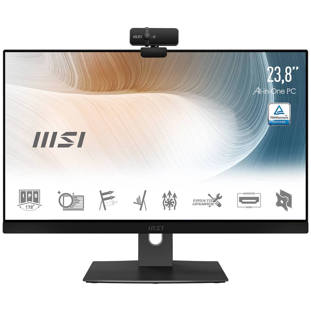 MSI 00AE0111-058 60.5 cm (23.8 palac) All-in-One PC  Intel® Core™ i7 I7-1165G7 16 GB  512 GB SSD   Windows® 10 Pro crna slika
