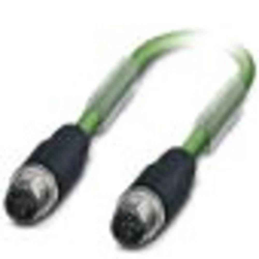 Priključni kabel za senzor/aktivator 1 m Broj polova: 4 Phoenix Contact 1524365 SAC-4P-M12MSD/ 1,0-933/M12MSD 1 ST slika