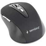Gembird  miš Bluetooth® optički crna 6 Tipke 800 dpi, 1600 dpi
