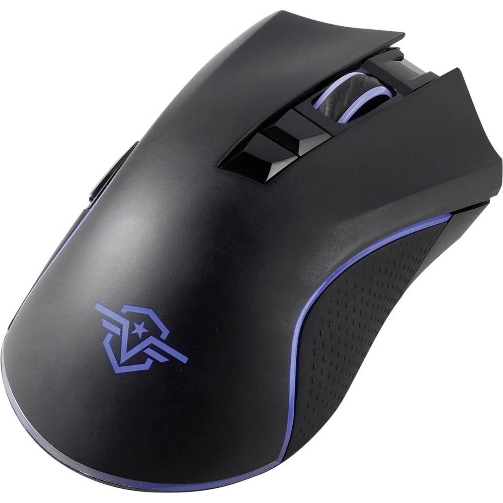 Vivanco IT-MS G3 USB gaming miš Optički Crna slika