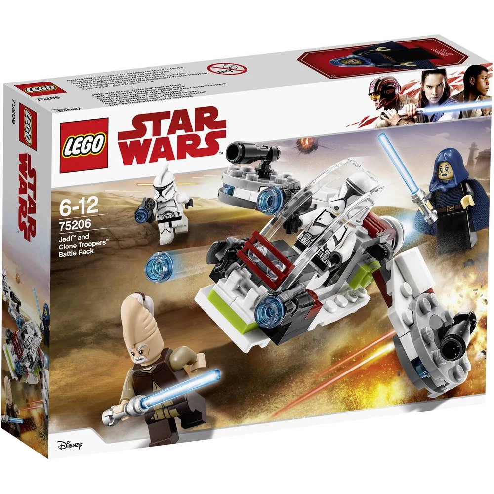 LEGO&reg; STAR WARS&trade; 75206 Jedi &trade; i Clone Troopers &trade; Battle Pack slika
