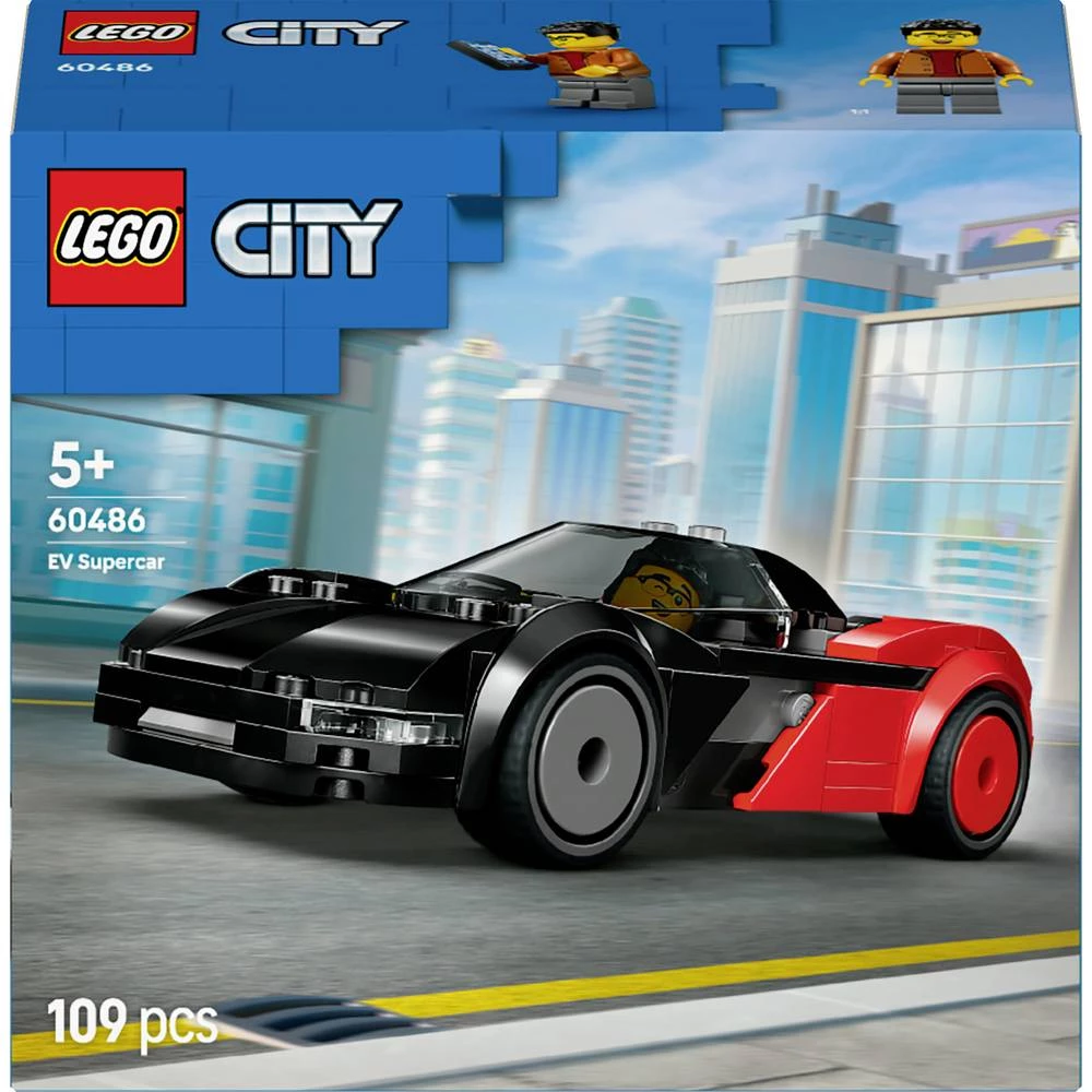 60486 LEGO® CITY Električni super sportski automobil (60486); Set s minifiguricom slika