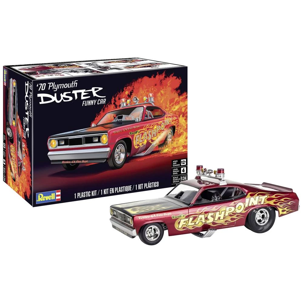 Revell 14528 70 Plymouth Duster model automobila za sastavljanje 1:24 slika
