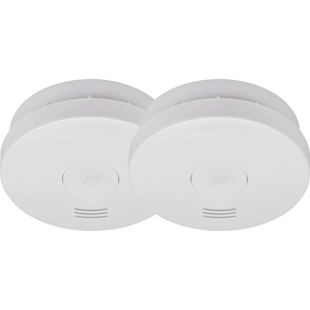 Brennenstuhl Brennenstuhl Detektor dima 1290050002 2-dijelni komplet uklj. 10-godišnja baterija 1290050002 slika