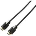 SpeaKa Professional HDMI priključni kabel HDMI A utikač, HDMI A utikač 3.00 m crna SP-9784188 audio povratni kanal (arc) slika