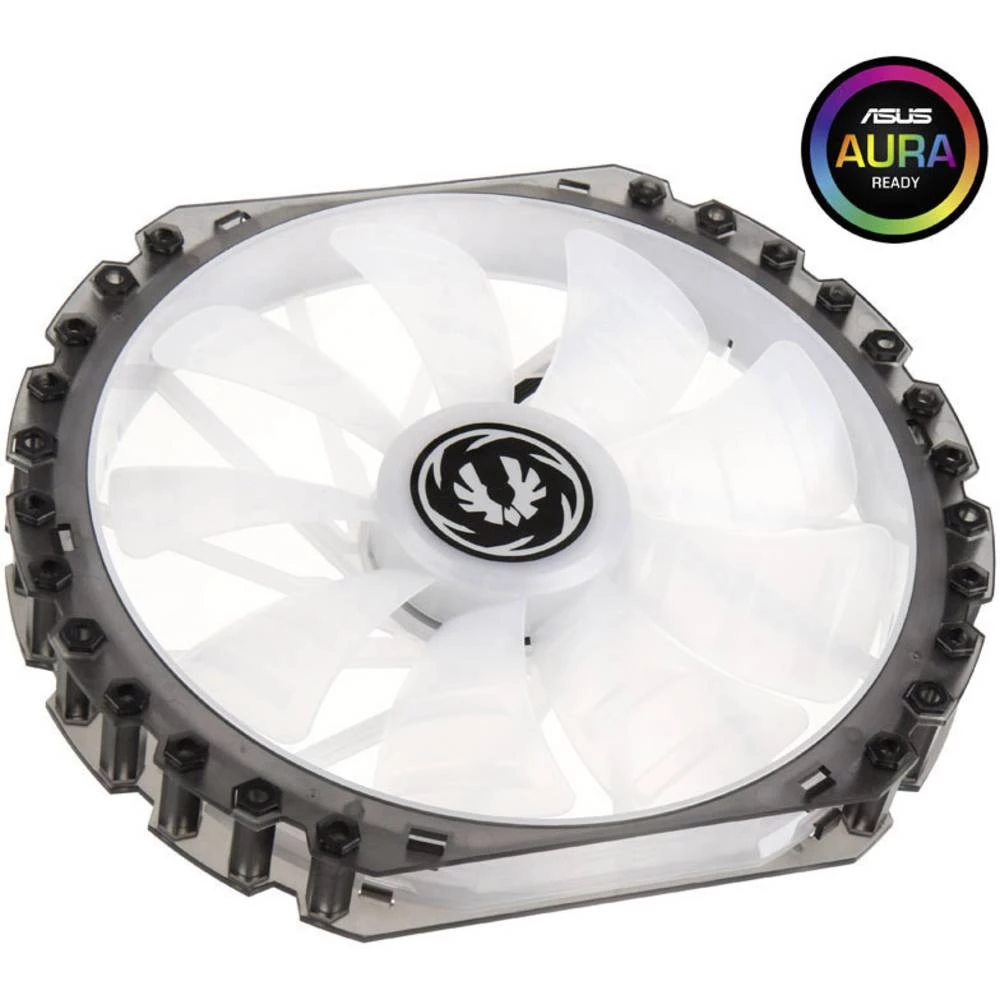 Ventilator za PC kućište Bitfenix Spectre Pro RGB Crna (prozirna), Bijela (transparentna) (Š x V x d) 230 x 230 x 25 mm slika