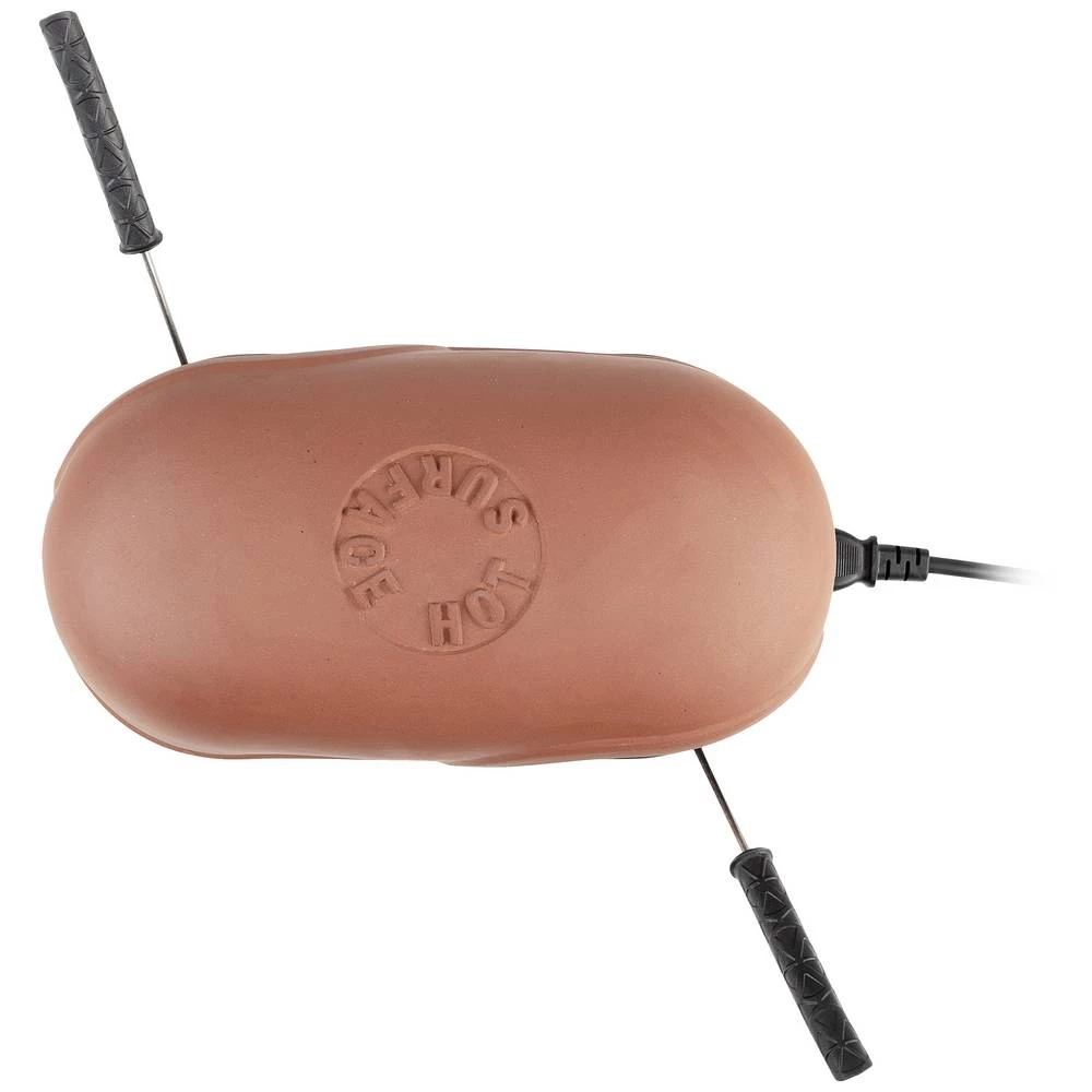 Tristar Festa Connec raclette 2 posude terakota, crna slika