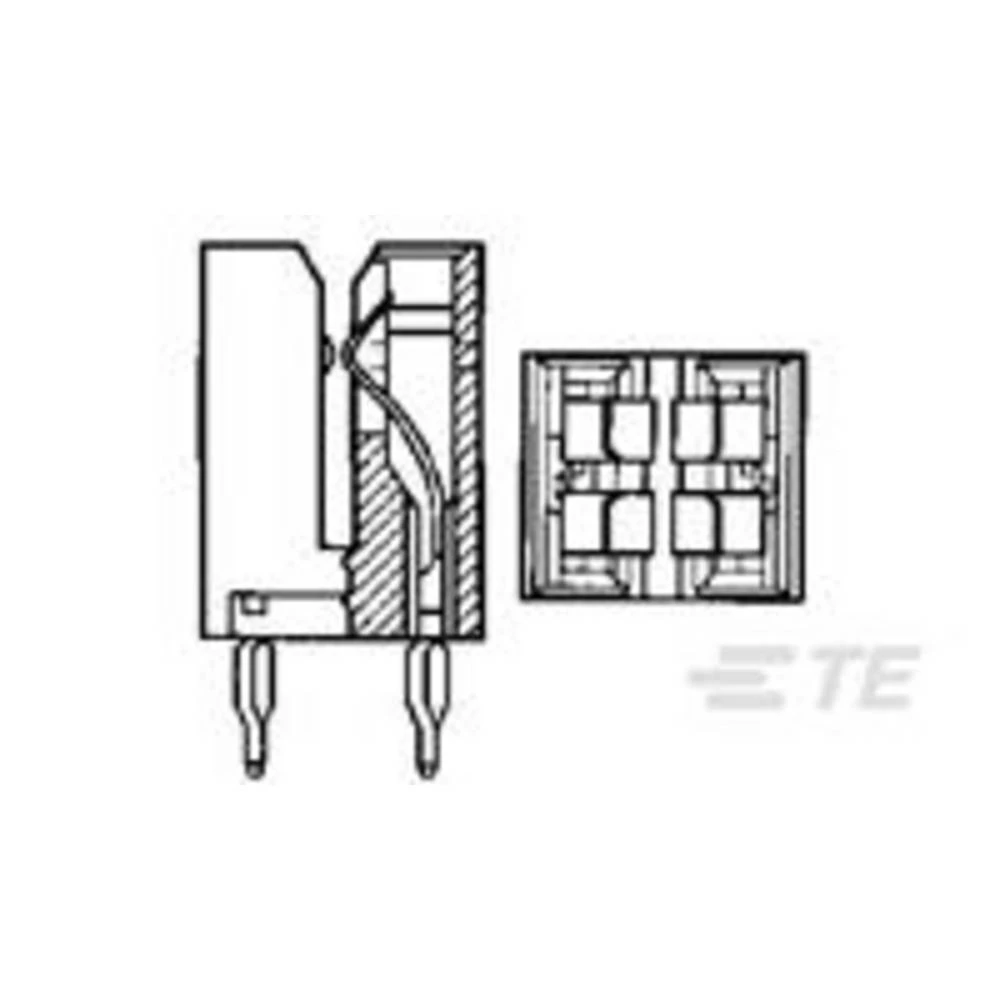 TE Connectivity ACTION PIN Edge ConnectorsACTION PIN Edge Connectors 175145-2 AMP slika