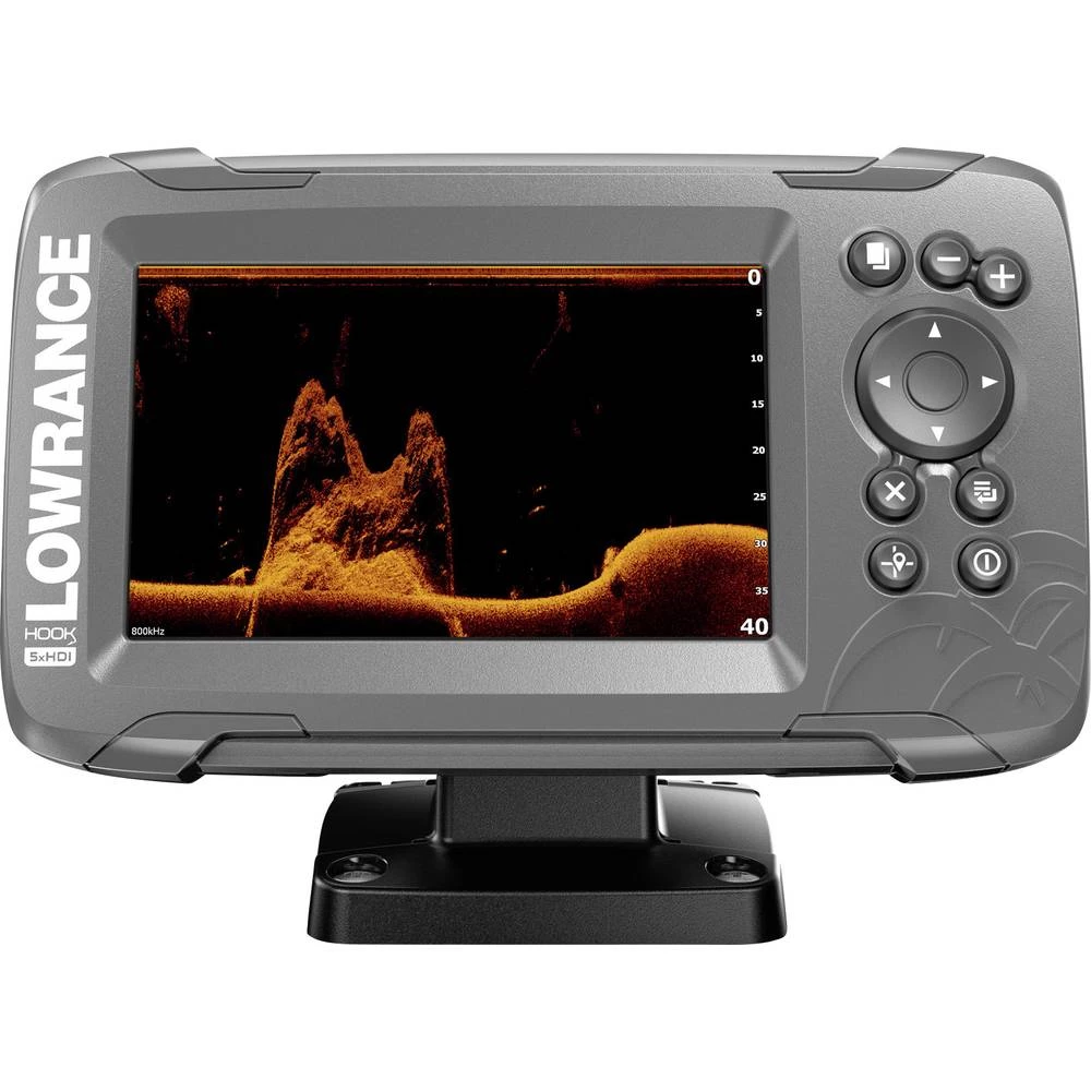 Fischfinder Lowrance Hook2 5x GPS Splitshot HDI slika