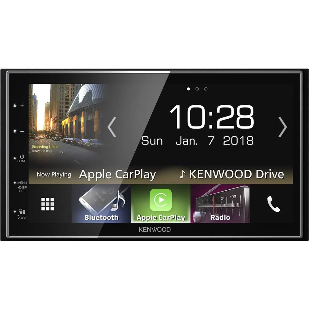 Kenwood DMX7018BTS Dvostruki DIN multimetijski player Priključak na upravljaču vozila, Priključak za stražnje kamere slika