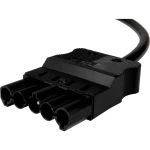 Adels-Contact 96286505 mrežni priključni kabel slobodan kraj - mrežni adapter Ukupan broj polova: 4 + PE crna 0.50 m 30 St.