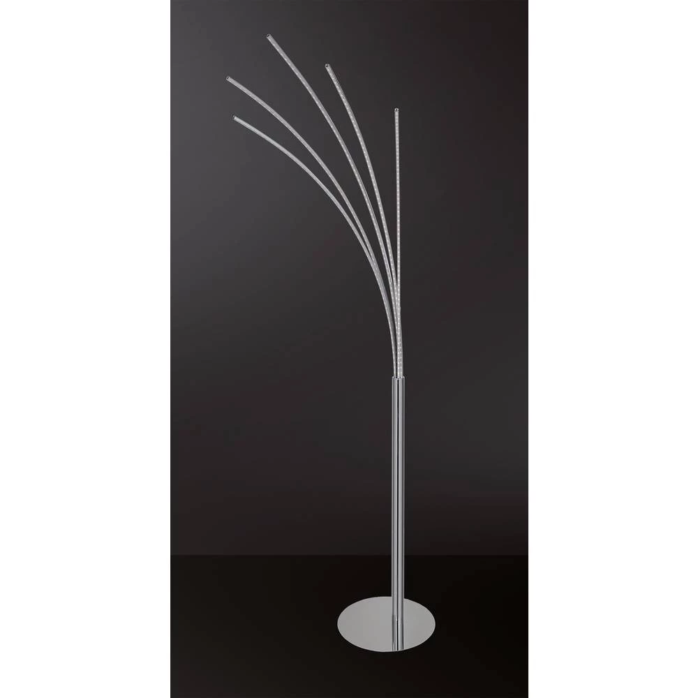 LED podna svjetiljka 24 W Toplo-bijela WOFI Benett 3557.05.01.0000 Krom boja slika