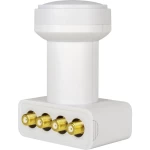 MegaSat HD-Profi Quad LNB Broj sudionika: 4 Promjer priključka za prijam: 40 mm Pozlaćeni konektori, Zaštita od vrijemena