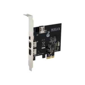 Sedna PCIE 3x 1394A kartica sučelja/adapter Ugrađeni IEEE 1394/Firewire Sedna PCIE 3x 1394A  PCI-Express kartica  PCIe slika