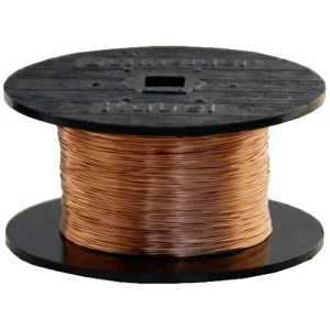 econ connect lakirana bakrena žica Vanjski promjer (uklj. izolacijski lak)=0.2 mm 100 m slika