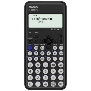 Casio FX-82DE CW tehničko znanstveni kalkulator crna Zaslon (broj mjesta): 10 baterijski pogon (Š x V x D) 77 x 13.8 x 162 mm slika