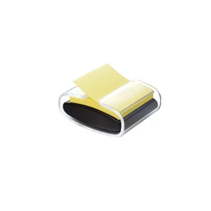 Post-it Dispenzer ljepljive bilješke PRO-B1Y maks. broj listova: 90 listova Žuta Boja spremnika: Crna (prozirna) slika