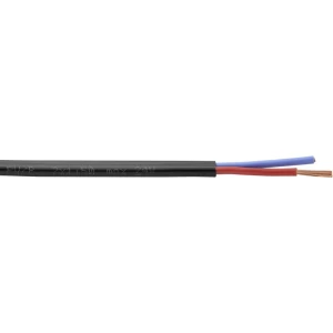 Instalacijski kabel Li2GYw 2 x 2.50 mm² Crna Faber Kabel 031848 Roba na metre slika