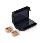 CellPack 407860 EASY-PROTECT/222 gel kutija za spojne stezaljke fleksibilno: 0.2-4 mm² kruti: 0.2-4 mm²  1 St. crna