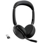 Jabra 26699-999-999 računalo Bluetooth® stereo crna poništavanje buke slušalice s mikrofonom, utišavanje mikrofona, kont