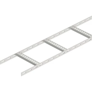 OBO Bettermann 7097084 Ljestva za kabele (D x Š x V) 2000 x 150 x 25 mm 1 ST Kameno-siva slika