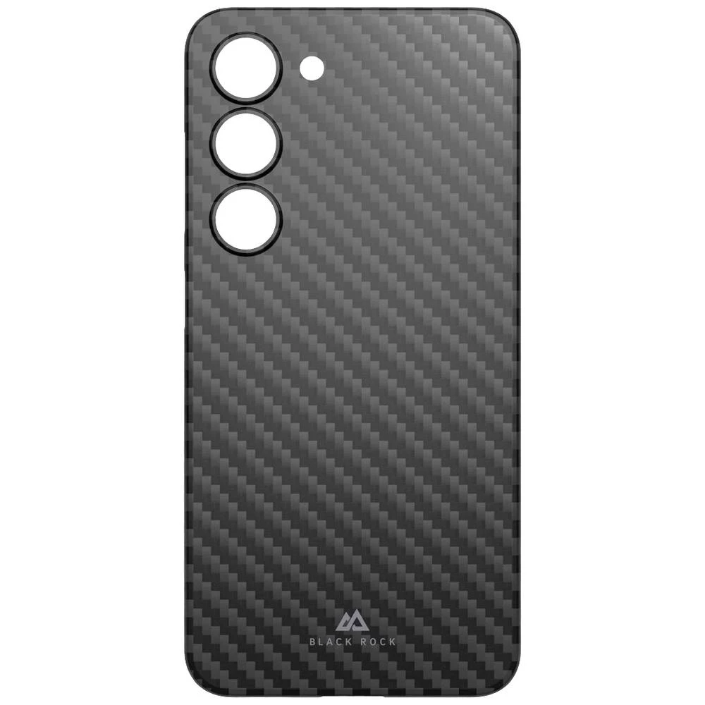 Black Rock Ultra Thin Iced Pogodno za model mobilnog telefona: Galaxy S23, crna Black Rock Ultra Thin Iced etui Samsung Galaxy S23 crna slika