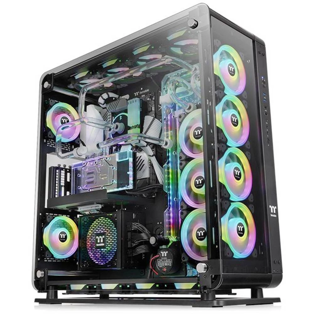 Thermaltake Core P8 TG tower kućište za računala crna bočni prozor, filter prašine slika