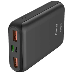 Hama PD10-HD powerbank (rezervna baterija) 10000 mAh  LiPo USB a, USB-C® antracitna boja slika