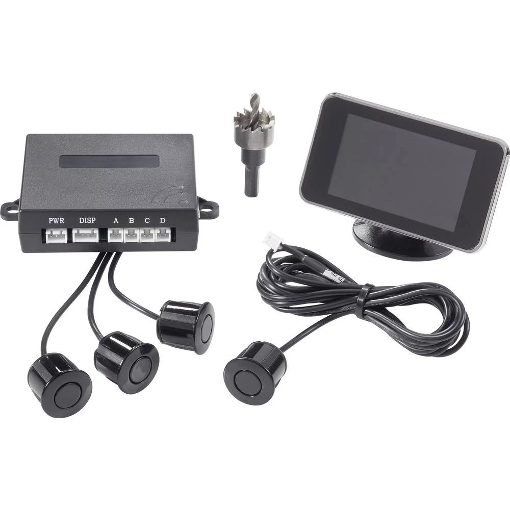 Govoreći parking sustav s LCD zaslonom Sprechendes Einparksystem mit Conrad slika