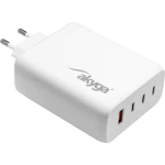 Akyga AK-CH-24 USB punjač 140 W unutrašnje područje Izlazna struja maks. 5 A 3x USB-C®, 1x USB-A Broj izlaza: 4 x