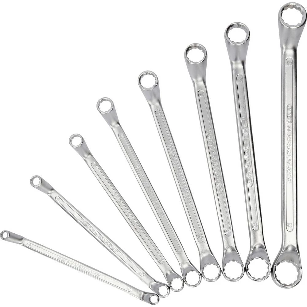 KS Tools 512.0218 512.0218 COMPETITION Doppel-Ringschlüssel-Satz komplet duplih prstenastih ključeva 8-dijelni slika