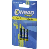 Conrad energy LR03 Micro (AAA)-Baterije Alkali-Mangan 1300 mAh 1.5 V 4 kom.