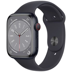 Apple Watch Series 8 GPS + Cellular 45 mm kućište od aluminija ponoć sportska narukvica ponoć slika