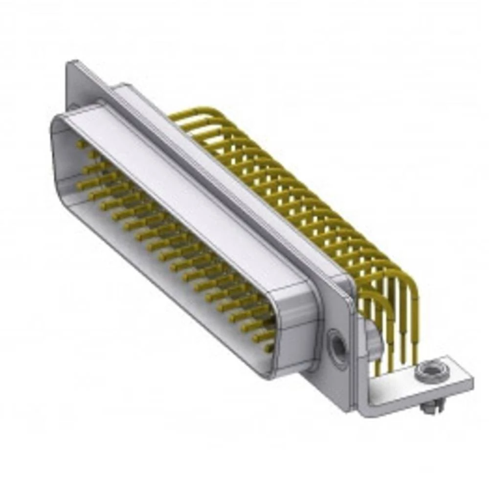 D-SUB utikač 90 ° Broj polova: 50 Lem, Pinovi DELTRON SWISS 1 ST slika