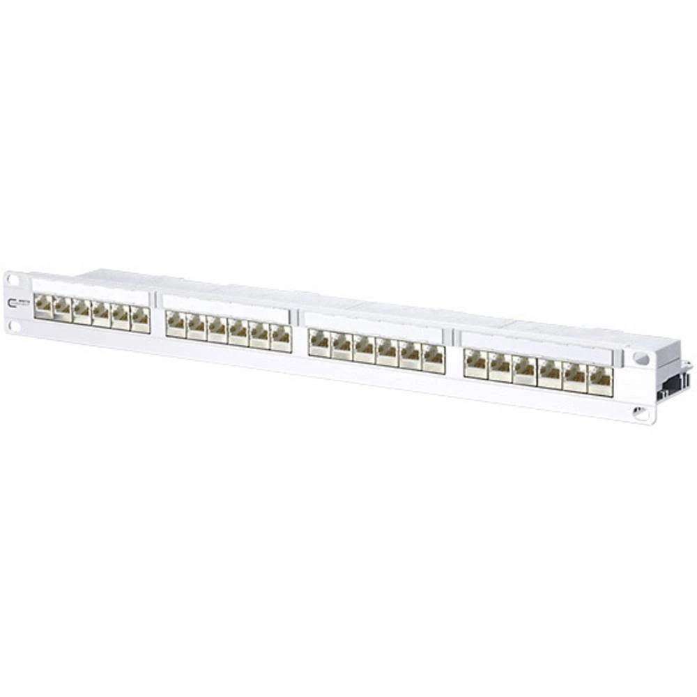 24 ulaza Mreža Patch panel Metz Connect 130856C-E CAT 6A 1 U slika