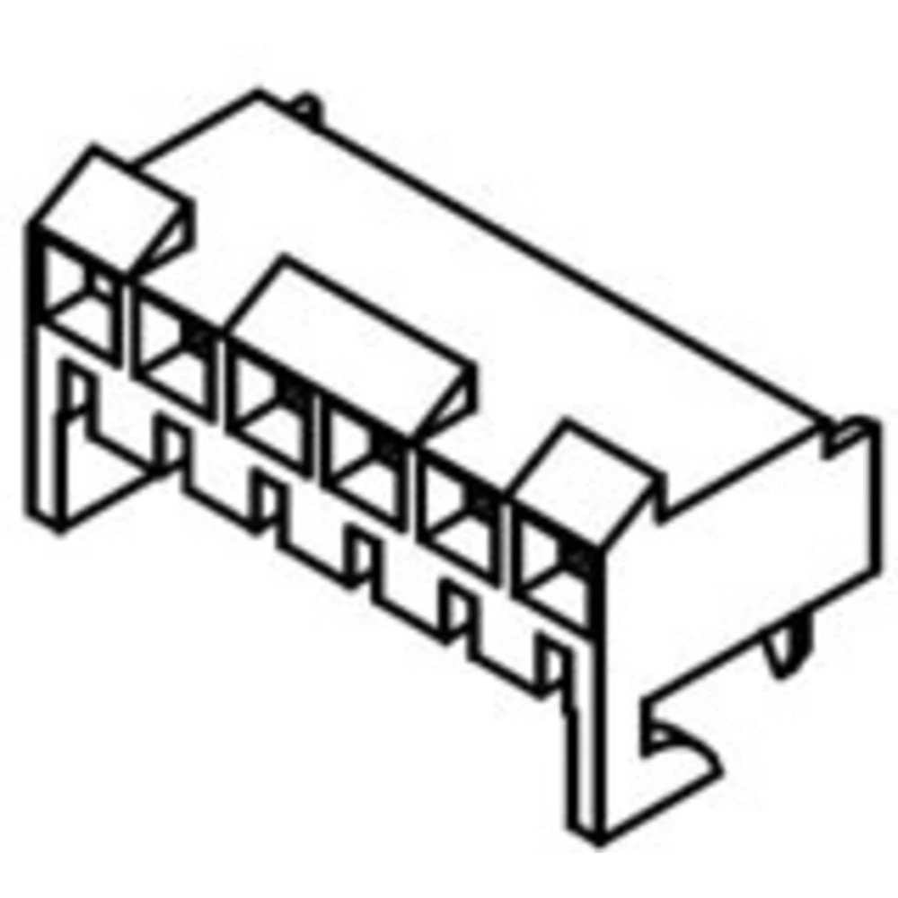 Molex kućište utičnice za tiskanu pločicu    9484038 1 St. slika