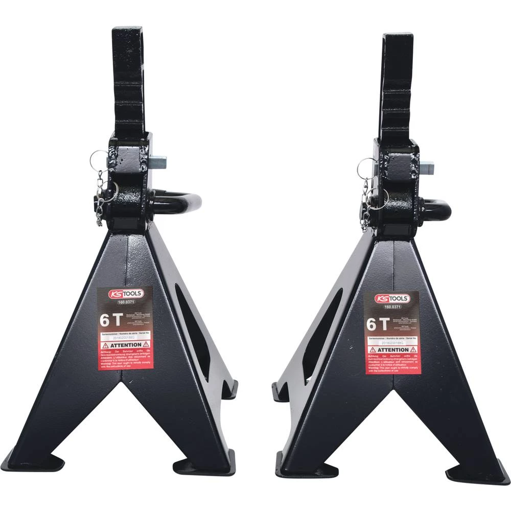 Čelična dizalica s brzim podešavanjem, 6 t, u paru KS Tools 160.0371 podmetač za auto slika