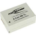 Kamera-akumulator Ansmann Zamjenjuje originalnu akU. bateriju NB-7L 7.4 V 900 mAh A-Can NB 7L