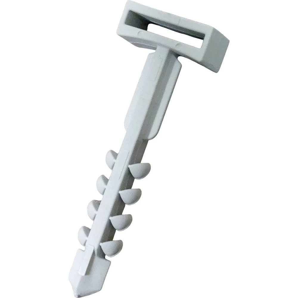 N & L Dübelstecknagel K30mm montažni element priključak 511ST   za zidane utičnice, bez halogena, s tiplom, uv stabilizi slika