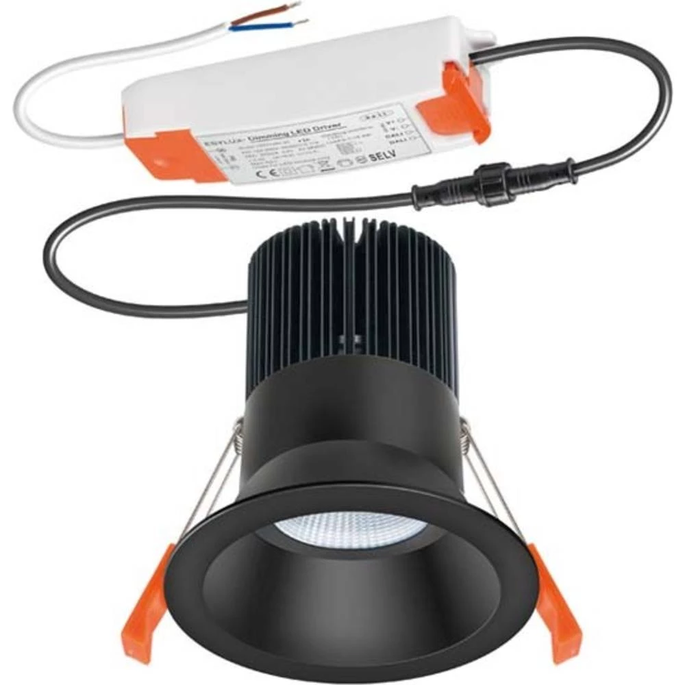 ESYLUX IDLSTI23 #EO10304200 EO10304200 LED stropna svjetiljka ATT.CALC.EEK: LED Bijela Crna slika