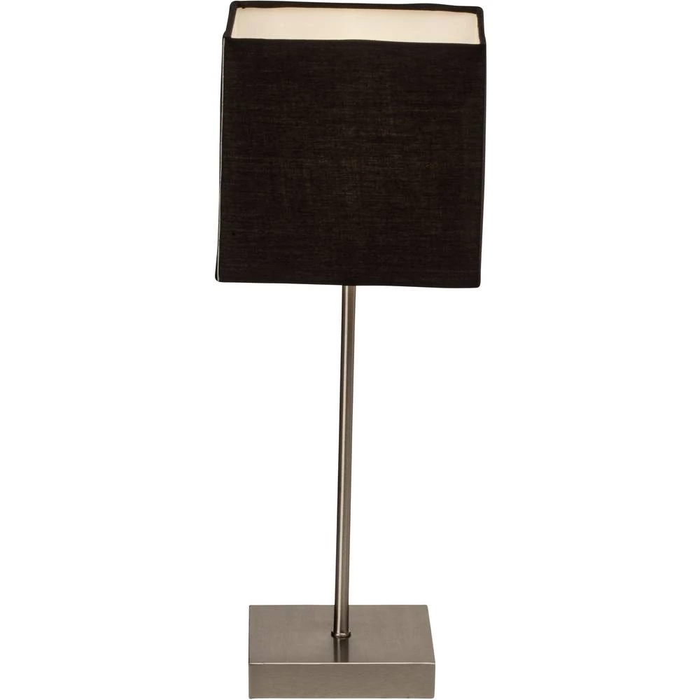 Brilliant Stajaće/stolne svjetiljke Stolna svjetiljka Aglae 94873/63 Ugljen boja, Krom (satiniran) boja E14 slika