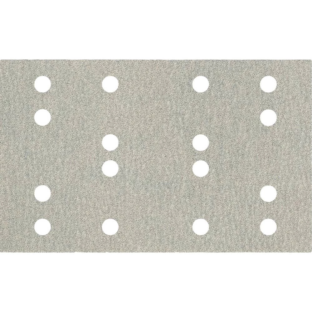 Brusni listovi s kukom i omčom 80 x 133 mm, P 100, 16 rupa, s čičak trakom (SRA) Metabo 635200000 slika