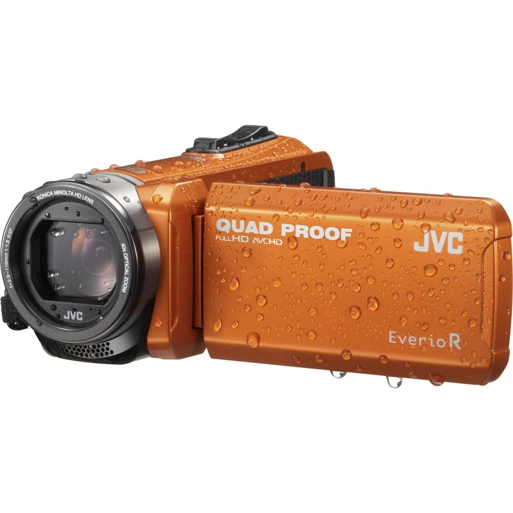 Videokamera JVC GZR405DEU 7.6 cm 2.99 " 2.5 MPix Zoom (optički): 40 x Narančasta slika
