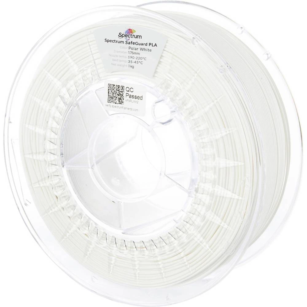 Spectrum Filaments 81555 Safeguard PLA 3D pisač filament PLA antibakterijski 1.75 mm 1000 g polar white, bijela 1 kom. slika