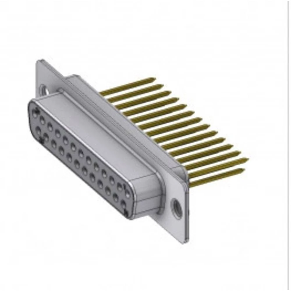 D-SUB priključak 180 ° Broj polova: 25 Lem, Wire-wrap DELTRON SWISS 1 ST slika