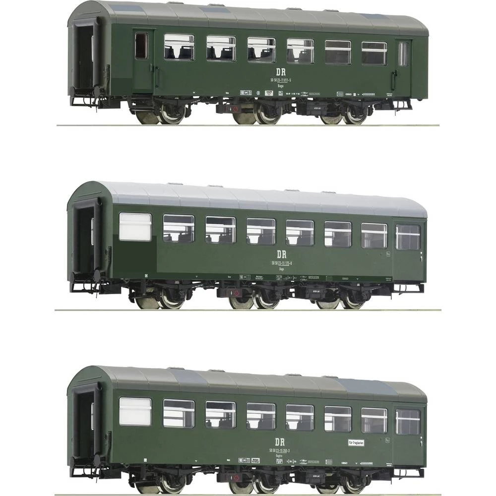 Roco 74070 H0 RO set od 3 (1) vozila automobila DR slika