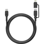 GP USB kabel USB-C®, Apple Lightning utikač 1.50 m crna GPCBCXBPBKUSB964