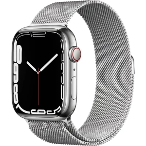 Apple Watch Series 7 Apple Watch  45 mm  srebrna slika