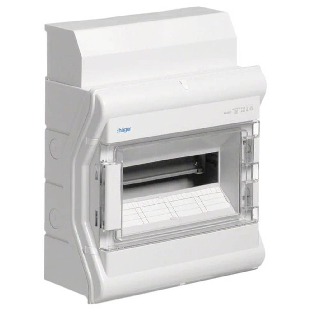 Hager VE112DN VE112DN mali razvodnik nadžbukna Broj redova = 1 Content 1 St. slika